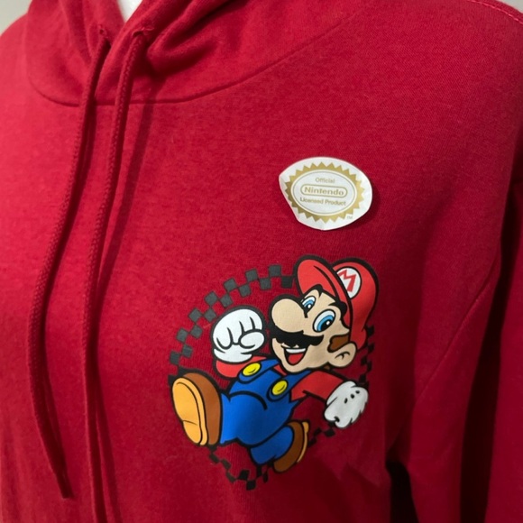 Super Mario Red Hoodie NEW - Picture 6 of 6